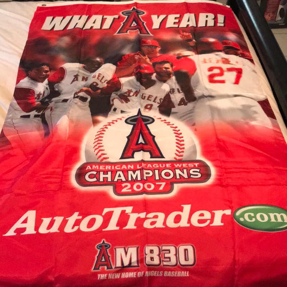 Angels banner 2007 MLB AL West champions